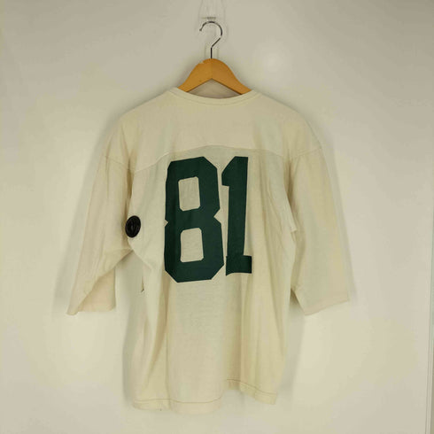 チャンピオン Champion PRODUCTS INC 60S~70S MICHIGAN ナンバリング フットボールシャツ メンズ import:L